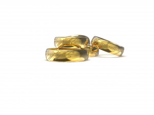 5 variants of rings from the movie lord of the rings Modello di stampa 3D