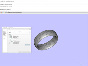 5 variants of rings from the movie lord of the rings Modello di stampa 3D