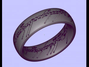 电影《指环王》中的 5 种戒指 3D 打印模型