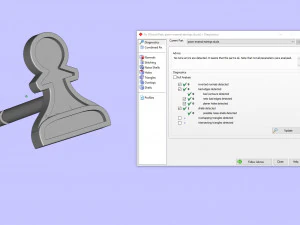 典当吊坠和耳环国际象棋套装 3D 模型
