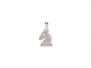 knight pendant and earrings chess set 3D Model