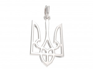 Ukraine coat of arms 3 pendant 3D print model 3D Принт Модель
