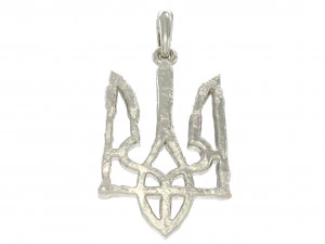 Ukraine coat of arms 4 pendant 3D print model 3D Print Model