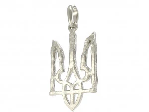 Ukraine coat of arms 4 pendant 3D print model 3D Print Model