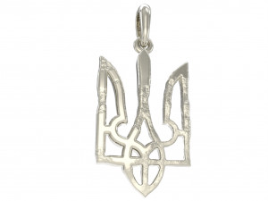 Ukraine coat of arms 5 pendant 3D print model 3D Print Model