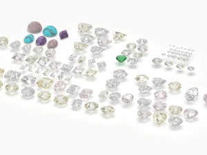 不同宝石切工套装 77 件 3D 模型