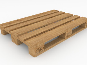 Wooden pallet 3D Модель