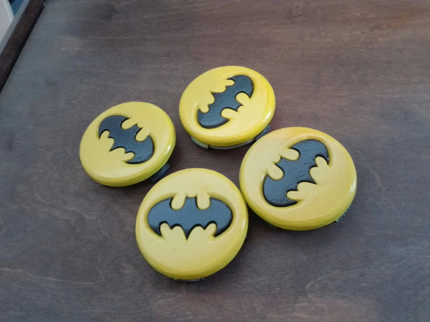 whell cap batman 60mm 3D Model .c4d .max .obj .3ds .fbx .stl .blend