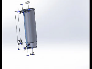車椅子用ブッシュホイール 3Dモデル