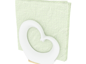 napkin holder heart 3D 模型