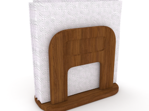 traditional napkin holder 3D Model