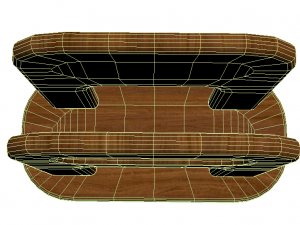 traditional napkin holder 3D Model