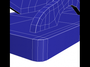 bamboo leaf napkin holder 3D Model