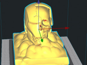 Casco de ironman destruido 3D Print Model