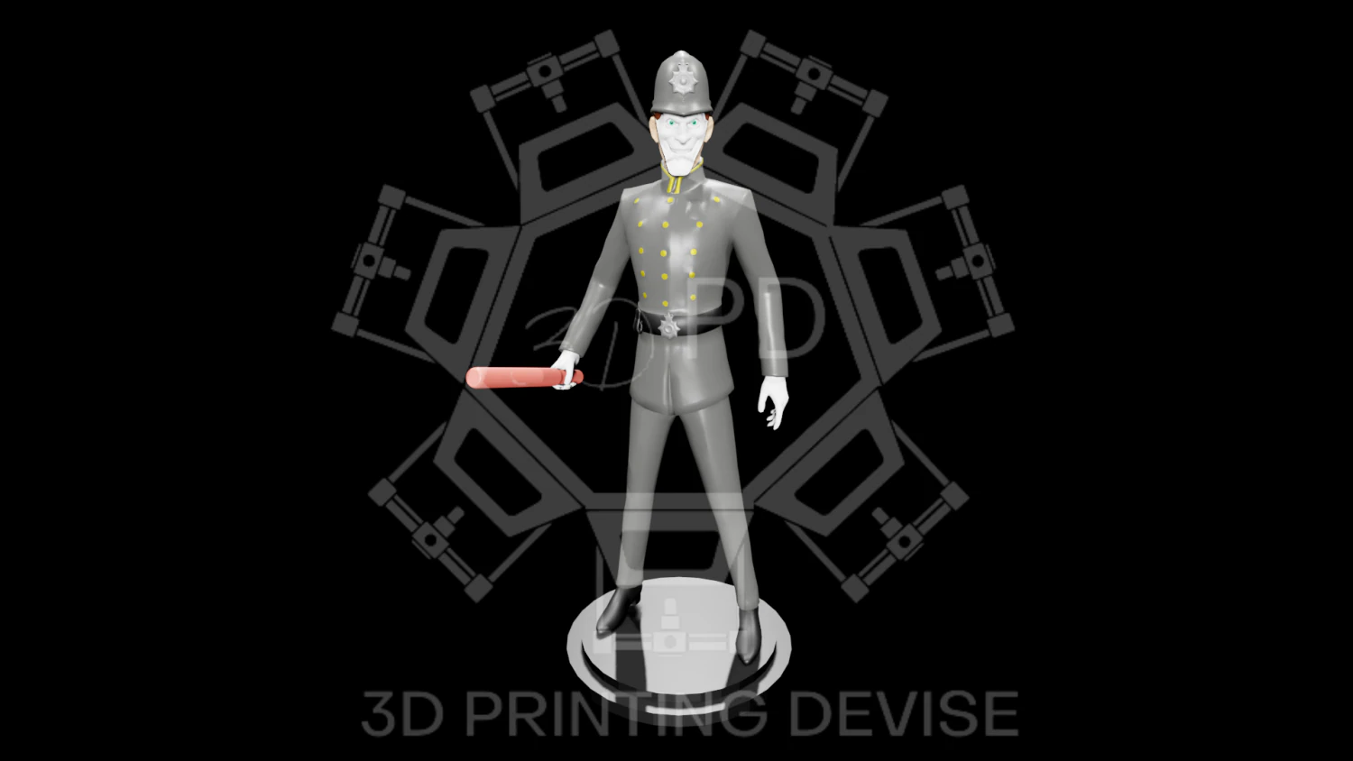 BODDY WE HAPPY FEW 3D Print Model .c4d .max .obj .3ds .fbx .stl .blend