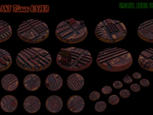 टेक प्लांट लघु आधार 3D प्रिंट मॉडल