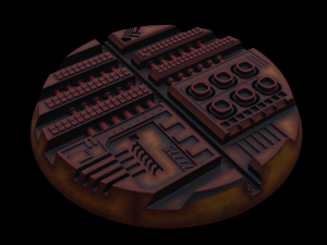Tech Plant miniature Bases Modelo de impresión 3D