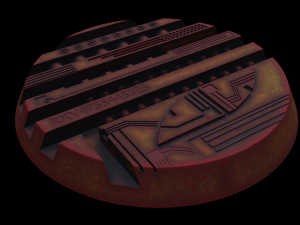 Tech Plant miniature Bases Modelo de impresión 3D