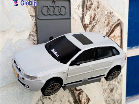 Audi A3 S-Line - Includes Wall Bracket 3D 打印模型