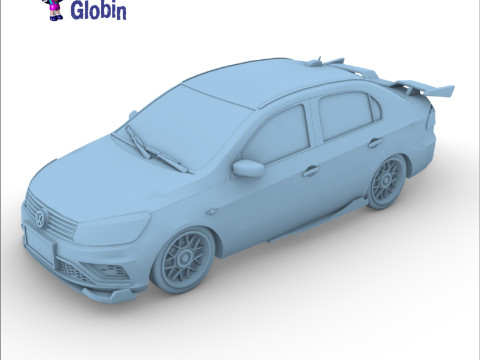 Volkswagen Voyage - Includes Wall Bracket 3D Print Model