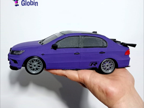 Volkswagen Voyage - Includes Wall Bracket 3D-printmodel