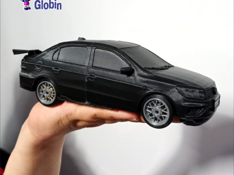 Volkswagen Voyage - Includes Wall Bracket 3D-printmodel