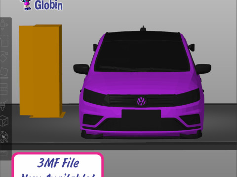 Volkswagen Voyage - Includes Wall Bracket 3D-printmodel