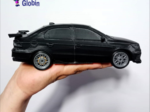Volkswagen Voyage - Includes Wall Bracket 3D-printmodel