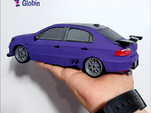 Volkswagen Voyage - Includes Wall Bracket 3D-printmodel