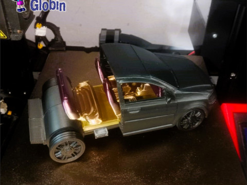 CHEVROLET AVEO Family - Includes Wall Bracket Modelo de Impressão 3D