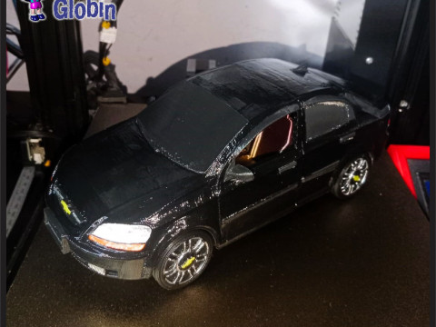 CHEVROLET AVEO Family - Includes Wall Bracket Modelo de Impressão 3D