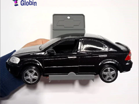 Chevrolet Aveo Emotion Limousine &ndash; inklusive Wandhalterung 3D Druckmodell