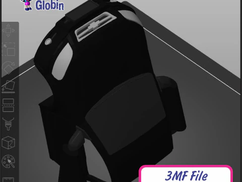 Chevrolet Aveo Emotion Limousine &ndash; inklusive Wandhalterung 3D Druckmodell