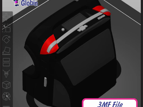 Chevrolet Aveo Emotion Limousine &ndash; inklusive Wandhalterung 3D Druckmodell