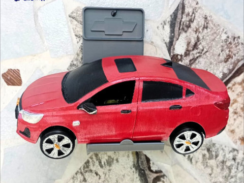 Chevrolet Onix LT Turbo - Includes Wall Bracket Modello di stampa 3D