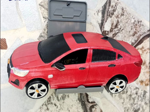 Chevrolet Onix LT Turbo - Includes Wall Bracket Modello di stampa 3D