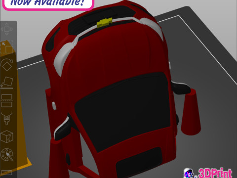 Chevrolet Onix LT Turbo - Includes Wall Bracket Modello di stampa 3D