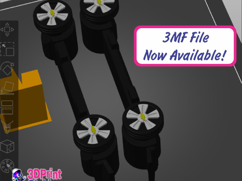 Chevrolet Onix LT Turbo - Includes Wall Bracket Modello di stampa 3D