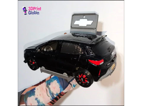 Chevrolet Onix RS Turbo - Incluye Soporte de pared 3D Print Model