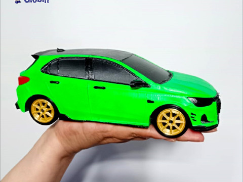 Chevrolet Onix RS Neon - Includes Wall Mount Modelo de Impressão 3D