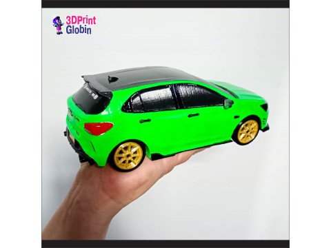 Chevrolet Onix RS Neon - Includes Wall Mount Modelo de Impressão 3D