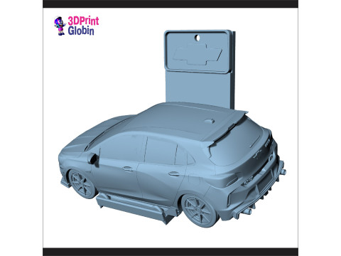Chevrolet Onix RS Neon - Includes Wall Mount Modelo de Impressão 3D