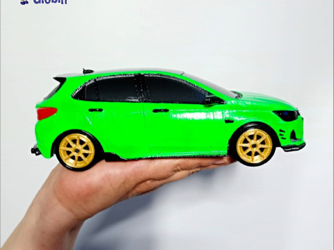 Chevrolet Onix RS Neon - Includes Wall Mount Modelo de Impressão 3D