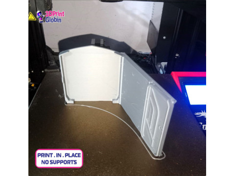 Formula One to print on site - Includes Wall Mount Modelo de impresión 3D