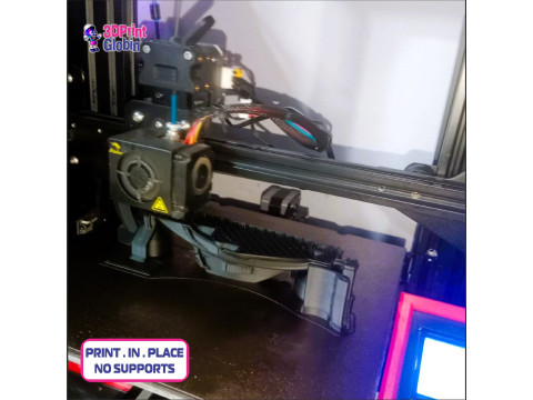 Formula One to print on site - Includes Wall Mount Modelo de impresión 3D