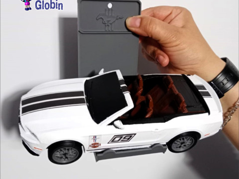 Shelby GT 500 Convertible 3D Print Model