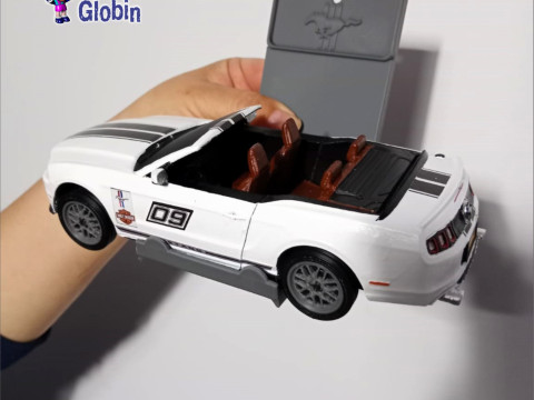 Shelby GT 500 Convertible 3D Print Model