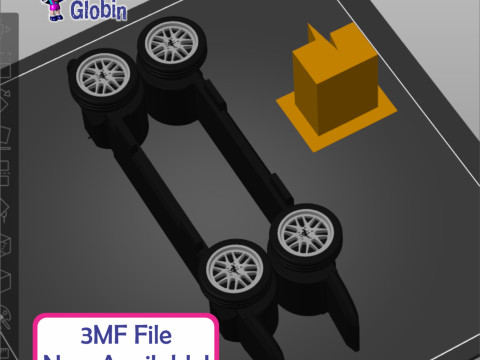 Shelby GT 500 Convertible 3D Print Model