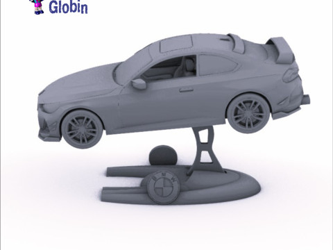 M 240i 1-10 Scale - Includes Pedestal Support 3D Print Model