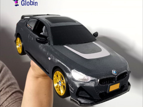M 240i 1-10 Scale - Includes Pedestal Support 3Dプリントモデル